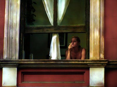 Early Sunday Morning by Edward Hopper
